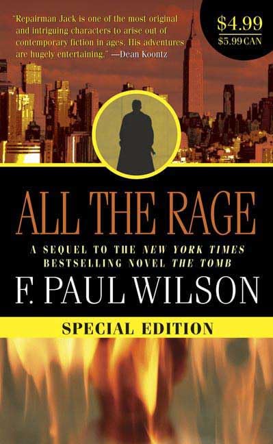 All the Rage (Repairman Jack) Cover