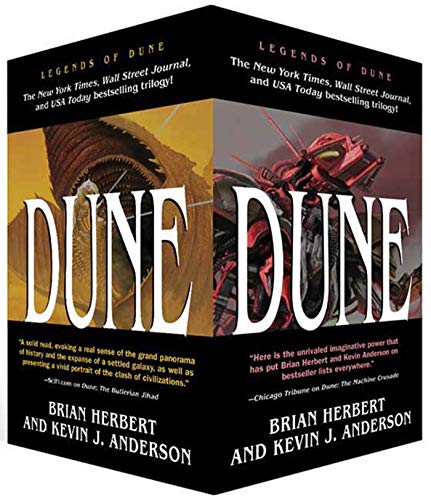 Legends of Dune Trilogy [Box Set] - (The Butlerian Jihad/The Machine Crusade/The Battle of Corrin) Cover