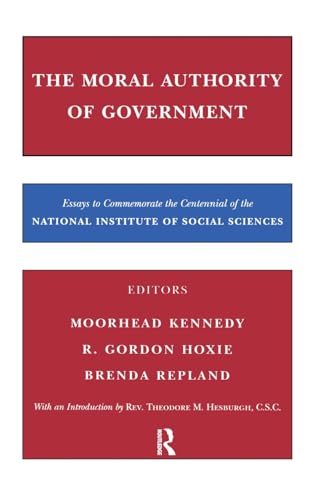The moral authority of government Cover