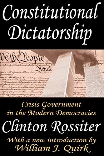 Constitutional dictatorship Cover
