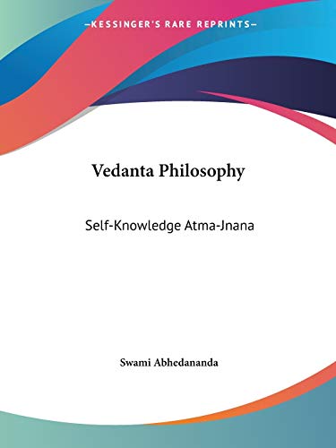 Vedanta Philosophy Cover