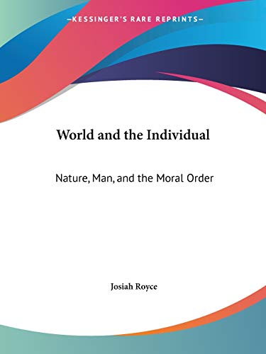 World and the Individual Cover
