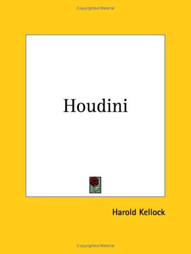 Houdini Cover