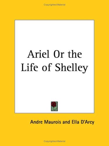 Ariel or the Life of Shelley Cover