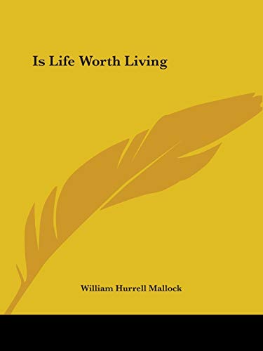 Is Life Worth Living Cover