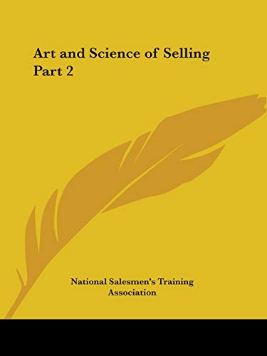Art and Science of Selling, Part 2 Cover