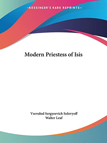 Modern Priestess of Isis Cover