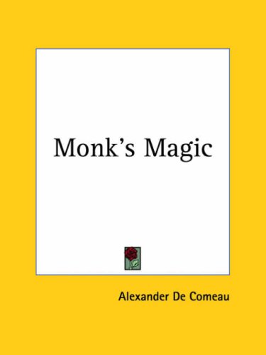 Monk's Magic Cover