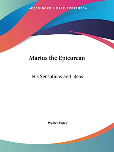 Marius the Epicurean Cover