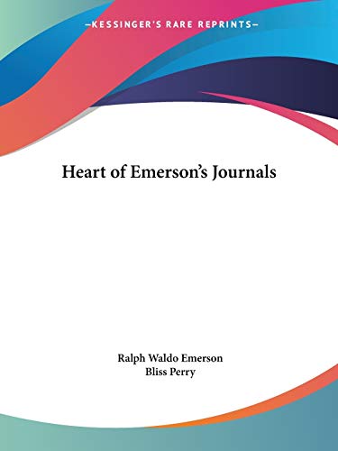 Heart of Emerson's Journals Cover