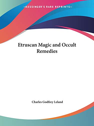 Etruscan Magic and Occult Remedies Cover