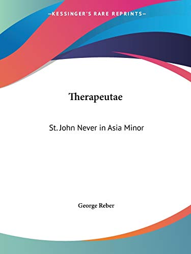 Therapeutae Cover
