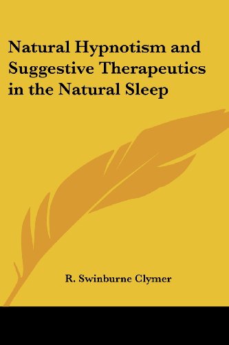 Natural Hypnotism and Suggestive Therapeutics in the Natural Sleep Cover