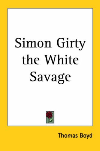 Simon Girty the White Savage Cover
