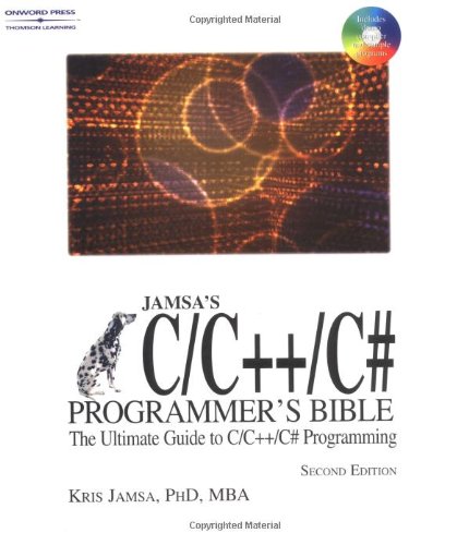 Jamsa's C/C++/C# programmer's bible Cover