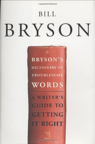 Bryson's dictionary of troublesome words Cover