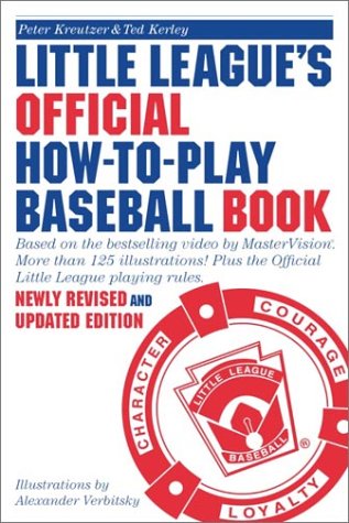Little League's Official How-To-Play Baseball Book Cover