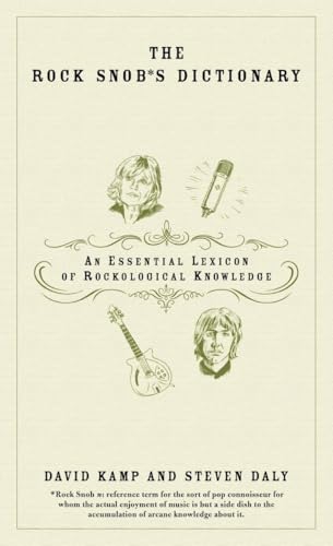 The Rock Snob's Dictionary Cover