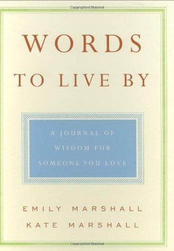 Words to Live By Cover