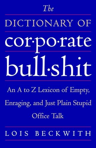 The dictionary of corporate bullshit Cover