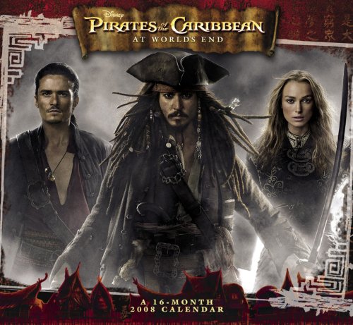 Pirates of the Caribbean 2008 Calendar Cover