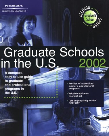 DecisionGuides Grad Sch in US 2002 (Graduate Programs in the U.S., 2002) Cover