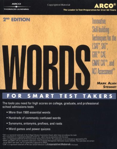 Words for smart test takers Cover