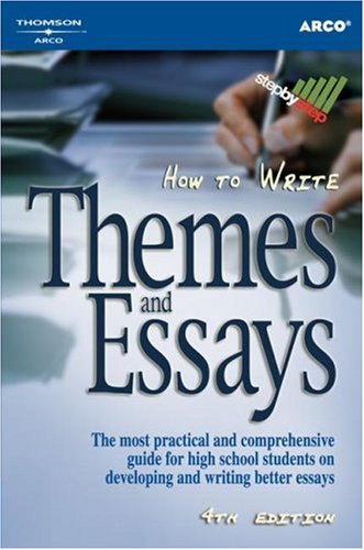 How to write themes and essays Cover