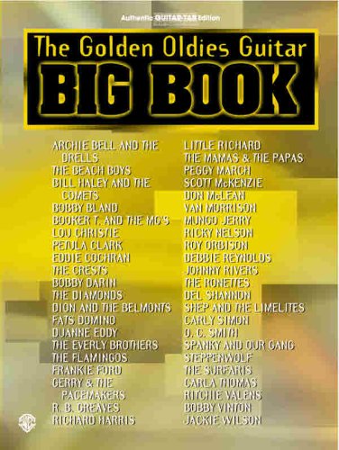 Golden Oldies Guitar Big Book (Authentic Guitar-Tab) Cover