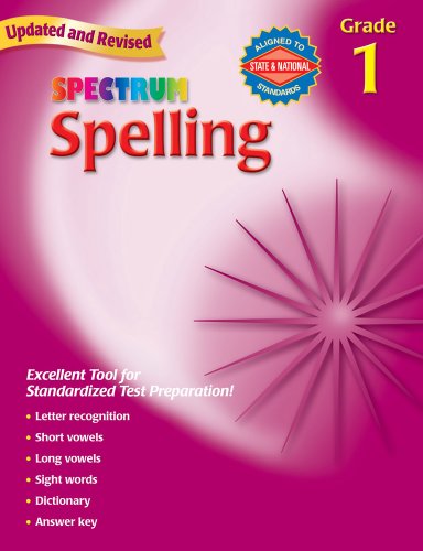 Spectrum Spelling, Grade 1 Cover