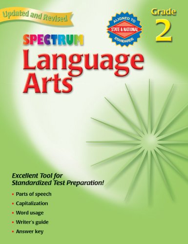 Spectrum language arts. Cover