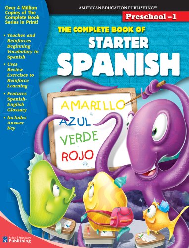 Complete Book of Starter Spanish, Grades Preschool - 1 Poster