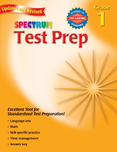 Spectrum Test Prep, Grade 1 Cover