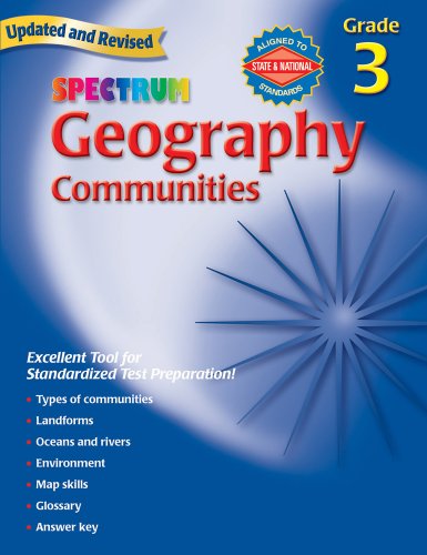 Spectrum Geography, Grade 3 Cover