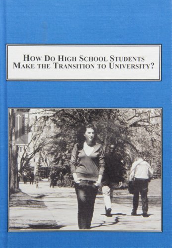 How do high school students make the transition to university? Cover