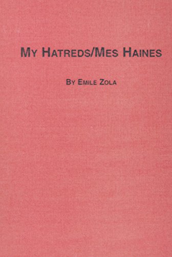 My Hatreds/Mes Haines (Studies in French Literature) Cover