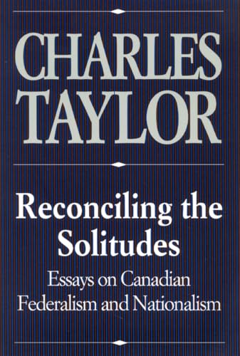 Reconciling the solitudes Cover