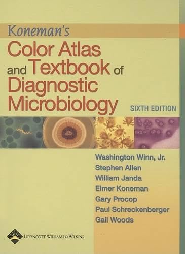 Koneman's Color Atlas and Textbook of Diagnostic Microbiology Cover