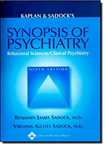 Kaplan & Sadock's synopsis of psychiatry Cover