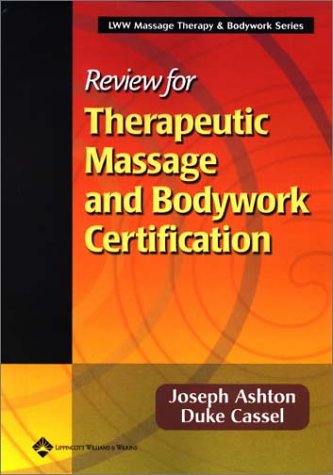 Review for therapeutic massage and bodywork ceritification Cover