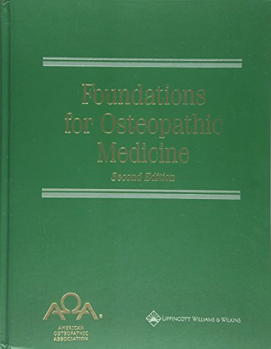 Foundations for osteopathic medicine Cover