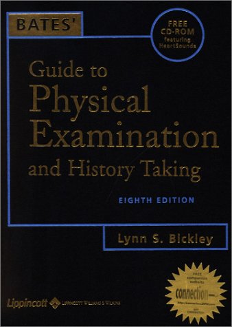 Bates' guide to physical examination and history taking. Cover