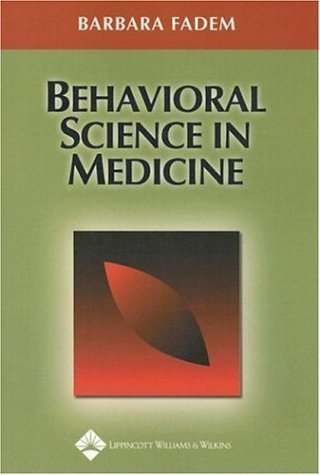 Behavioral science in medicine Cover