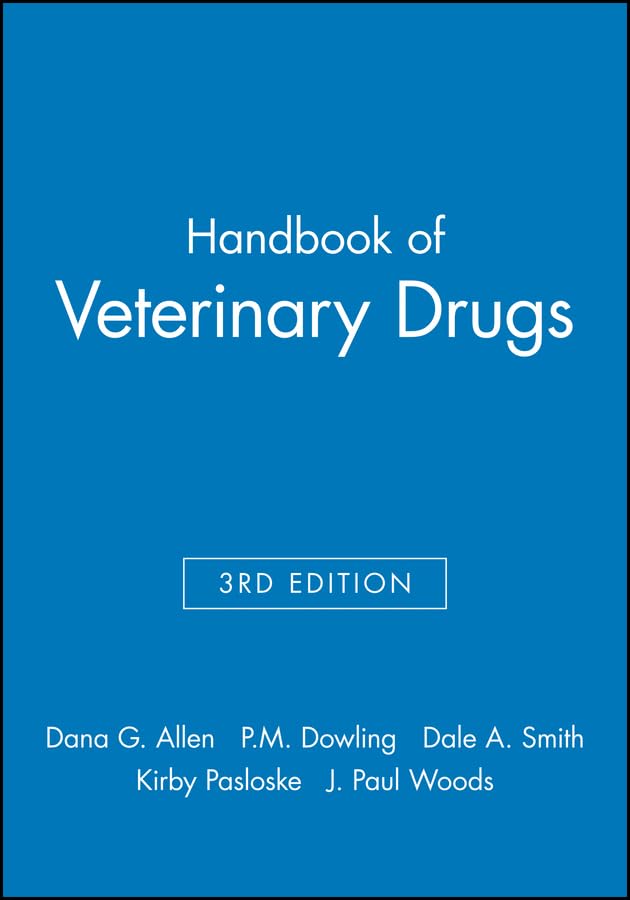 Handbook of Veterinary Drugs Cover