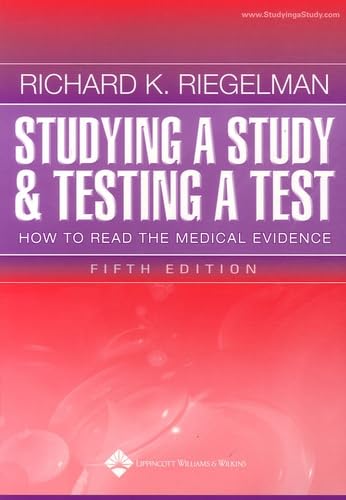 Studying a study and testing a test Cover