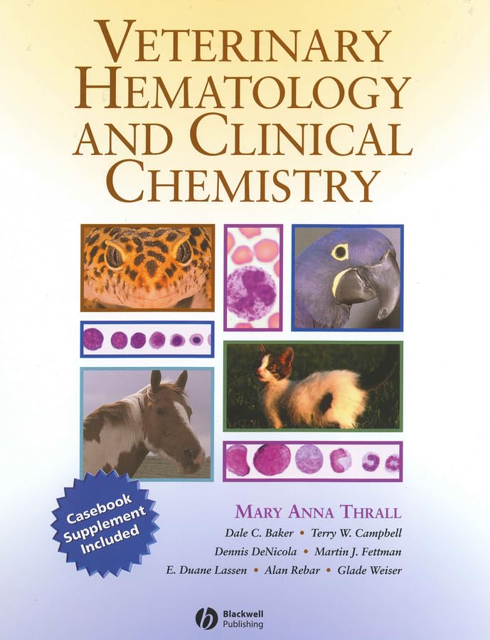 Veterinary Hematology and Clinical Chemistry Cover