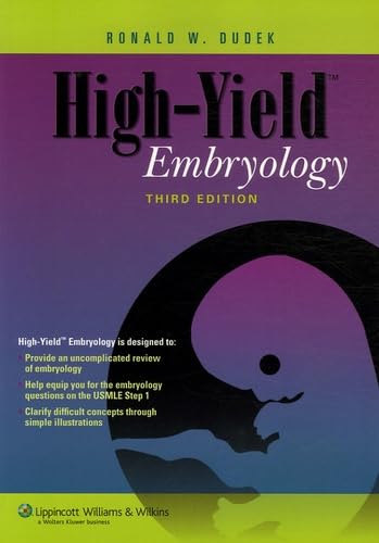 High-yield embryology Cover
