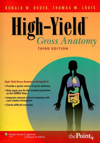 High-Yield™ Gross Anatomy (High-Yield™ Series) Cover