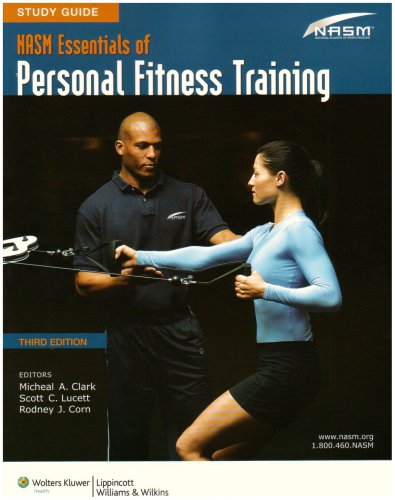 Study Guide to Accompany NASM Essentials of Personal Fitness Training Cover