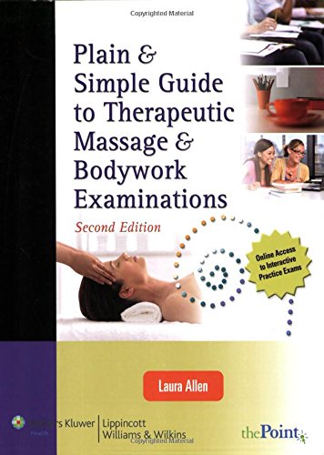 Plain & simple guide to therapeutic massage & bodywork examinations Cover